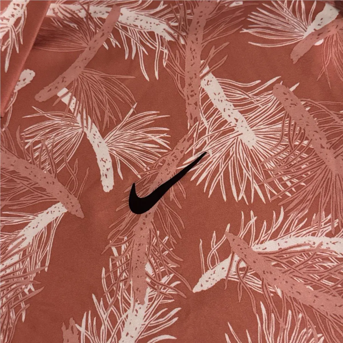Nike clothing - Dri-FIT Tour Pine Print Polo - FQ0402 - Terracotta (UPC: 197593887672) 4