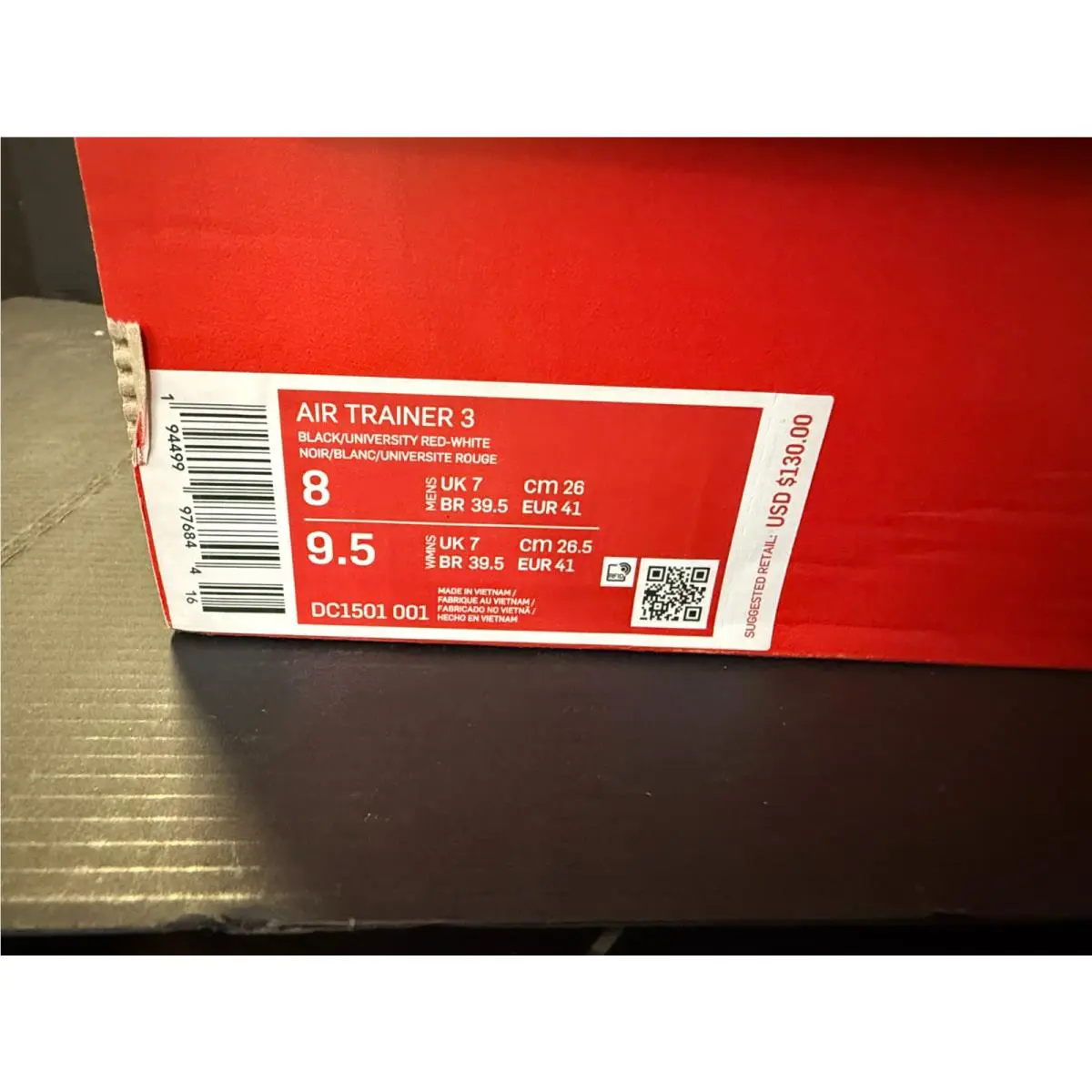 Nike shoes - Nike Air Trainer - Air Trainer - DC1501-001 - Black 11