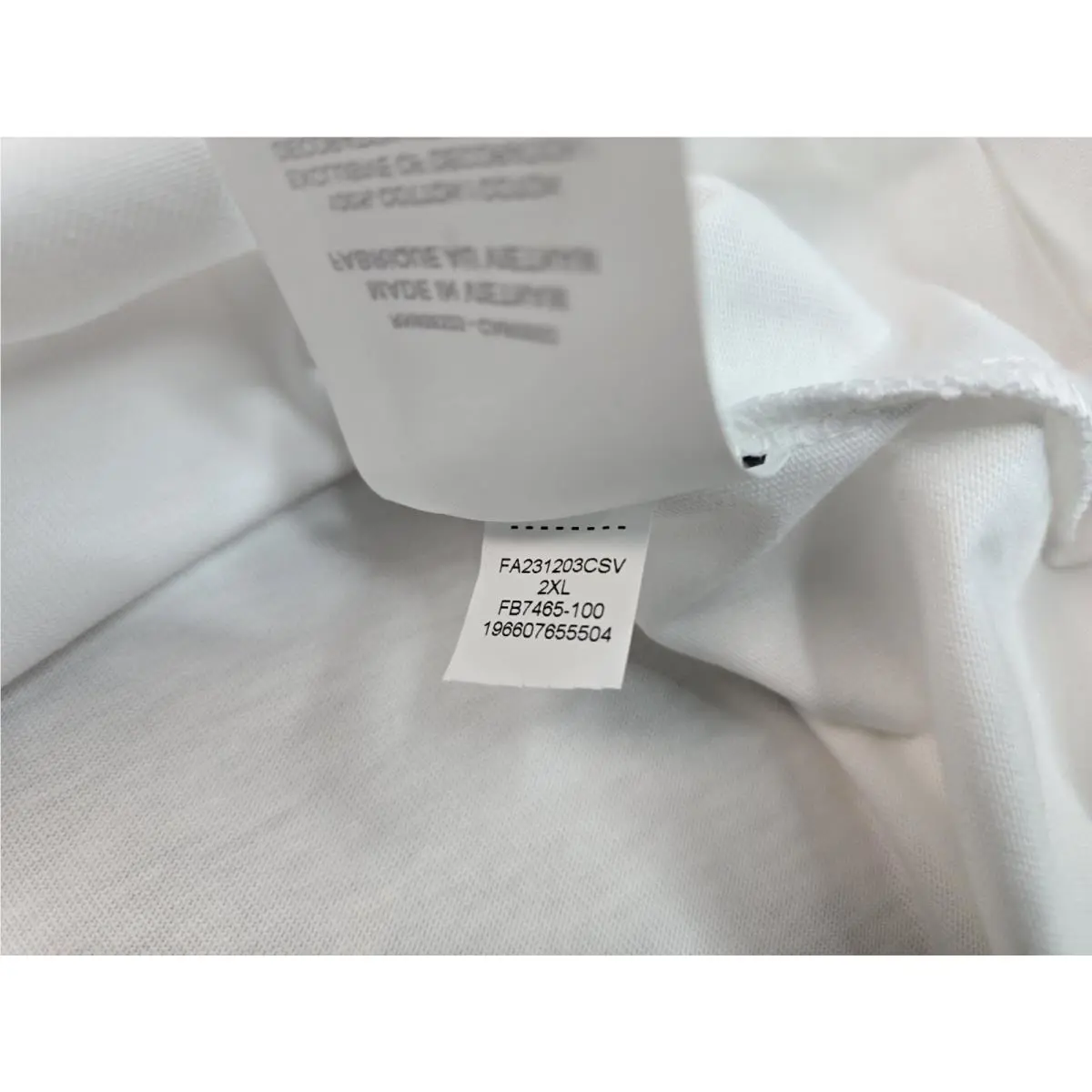 Nike clothing - White Red 19