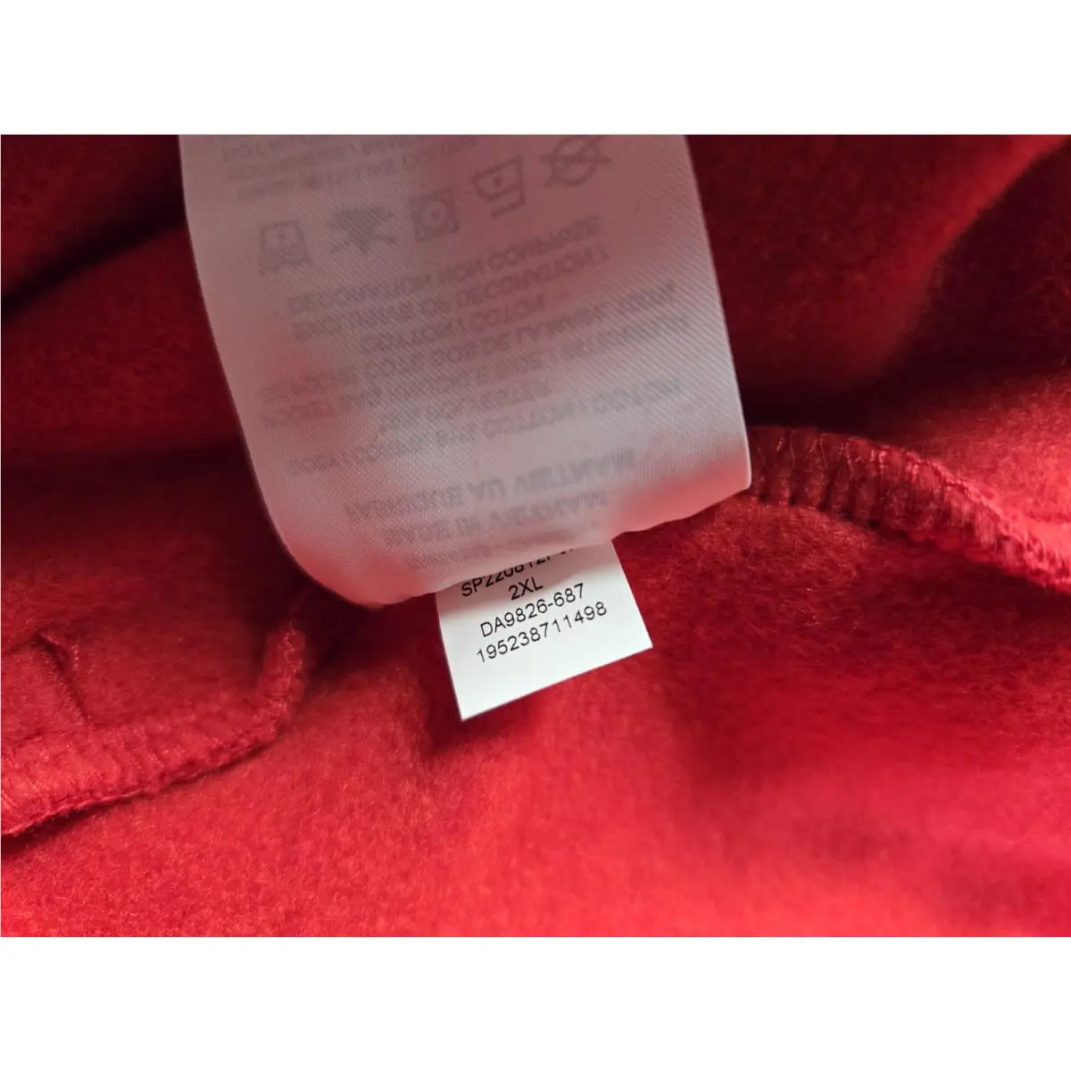 Nike clothing - White Red 20