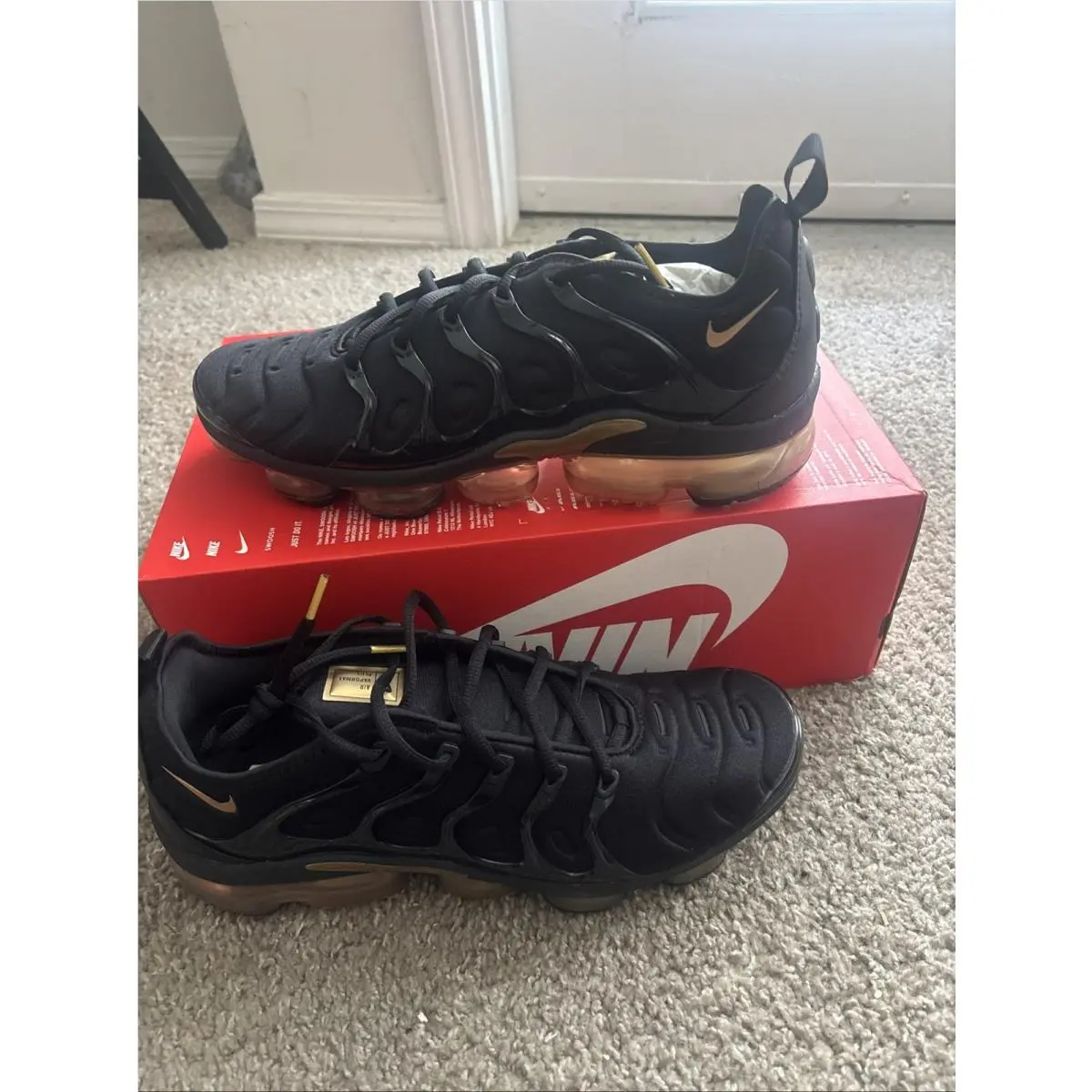 Nike shoes - Nike Air Vapormax Plus - Air Vapormax Plus - CW7299-001 - Black 0