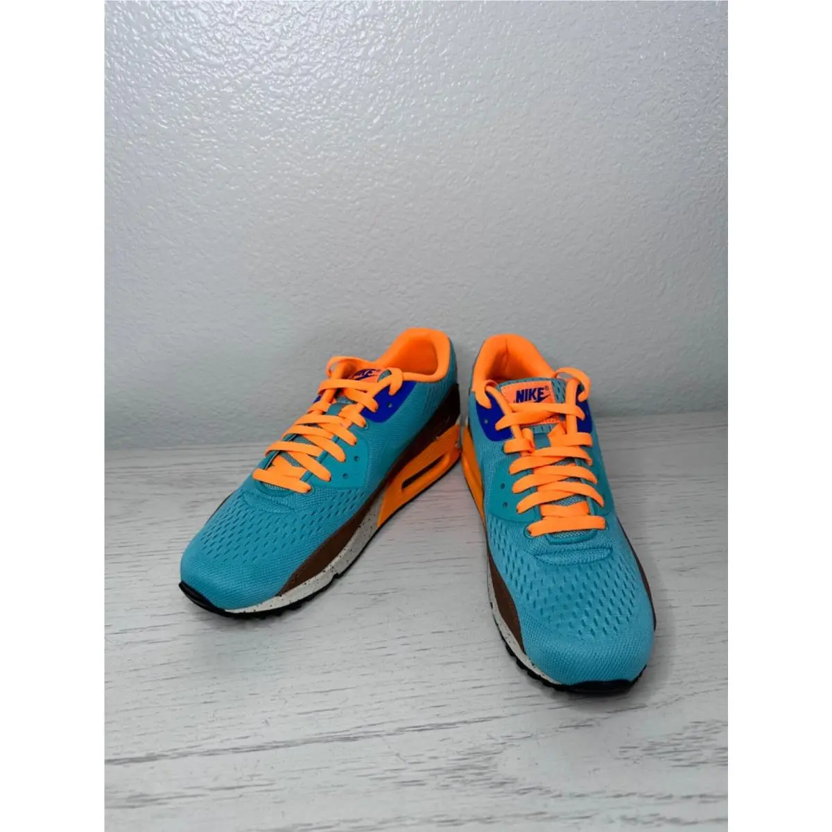 Nike shoes - Nike Air Max 90 - Air Max - 554719-336 - Blue, Manufacturer: Sport Turquoise/Sport Turquoise-Bright Citrus 6