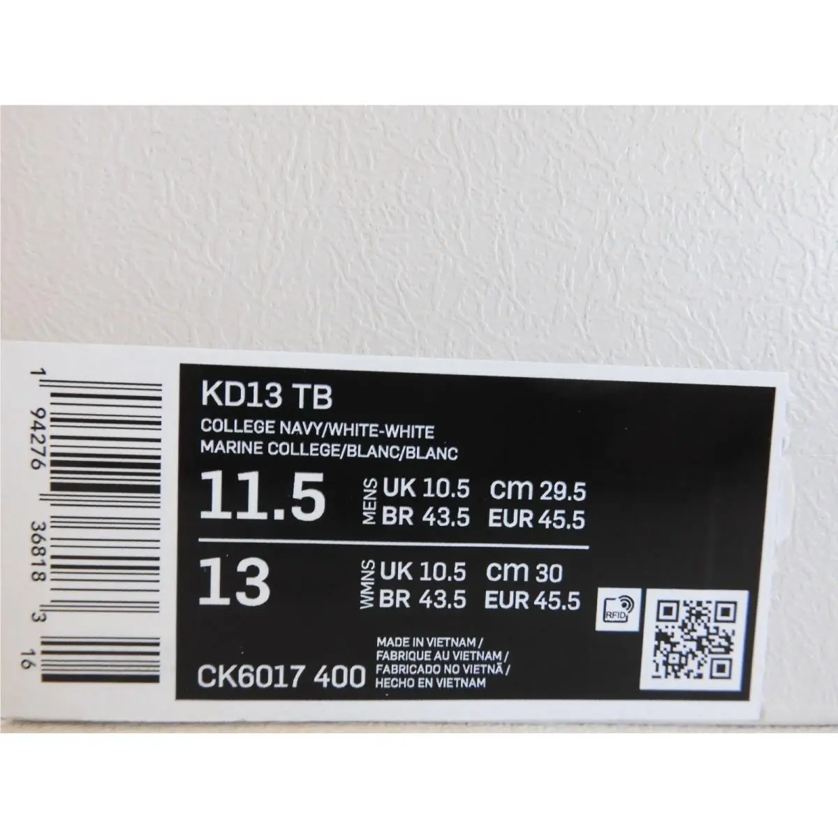 Nike shoes - Nike KD13 - Blue (UPC: 194276368183) 3