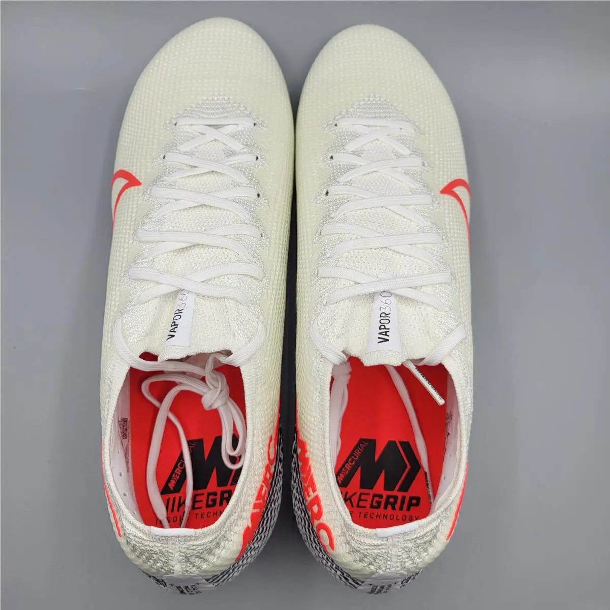 Nike shoes - Vapor 13 Elite FG - Vapor Elite - AQ4176-161 - White/Laser Crimson-Black 3