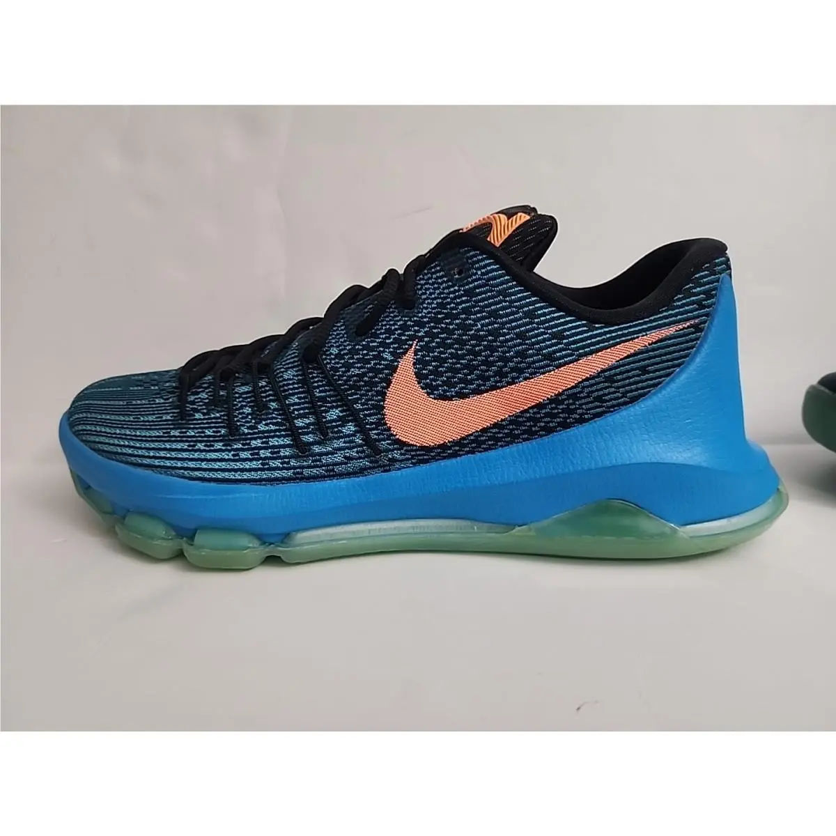 Nike shoes - Nike KD 8 - 749375-480 - Blue Lagoon/Black-Tide Pool Blue-Bright Citrus 10