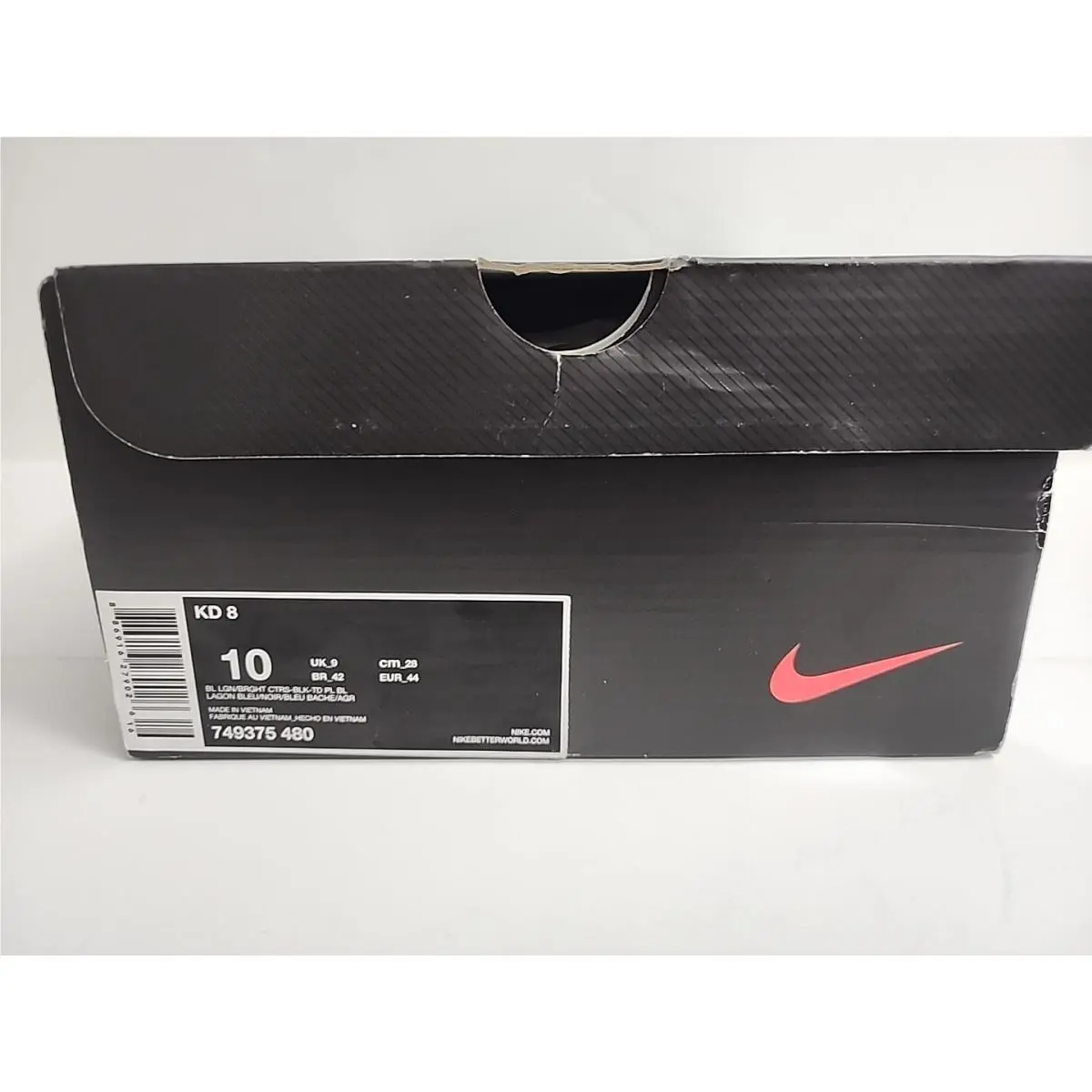 Nike shoes - Nike KD 8 - 749375-480 - Blue Lagoon/Black-Tide Pool Blue-Bright Citrus 19