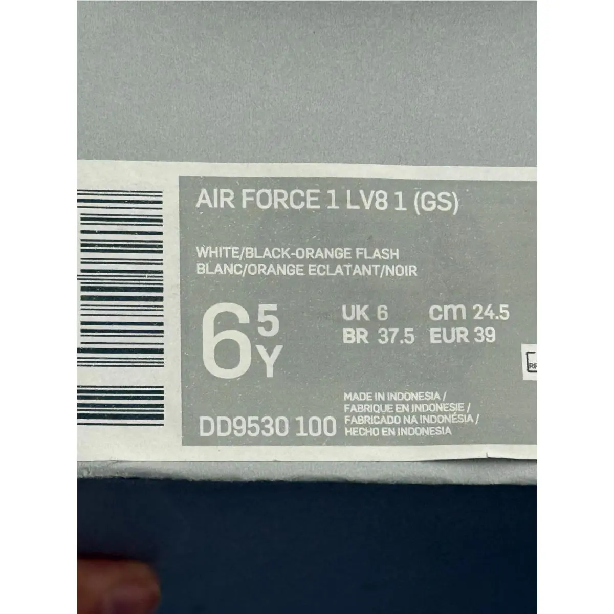 Nike shoes - Nike Air Force 1 - Air Force - DD9530-100 - White 6
