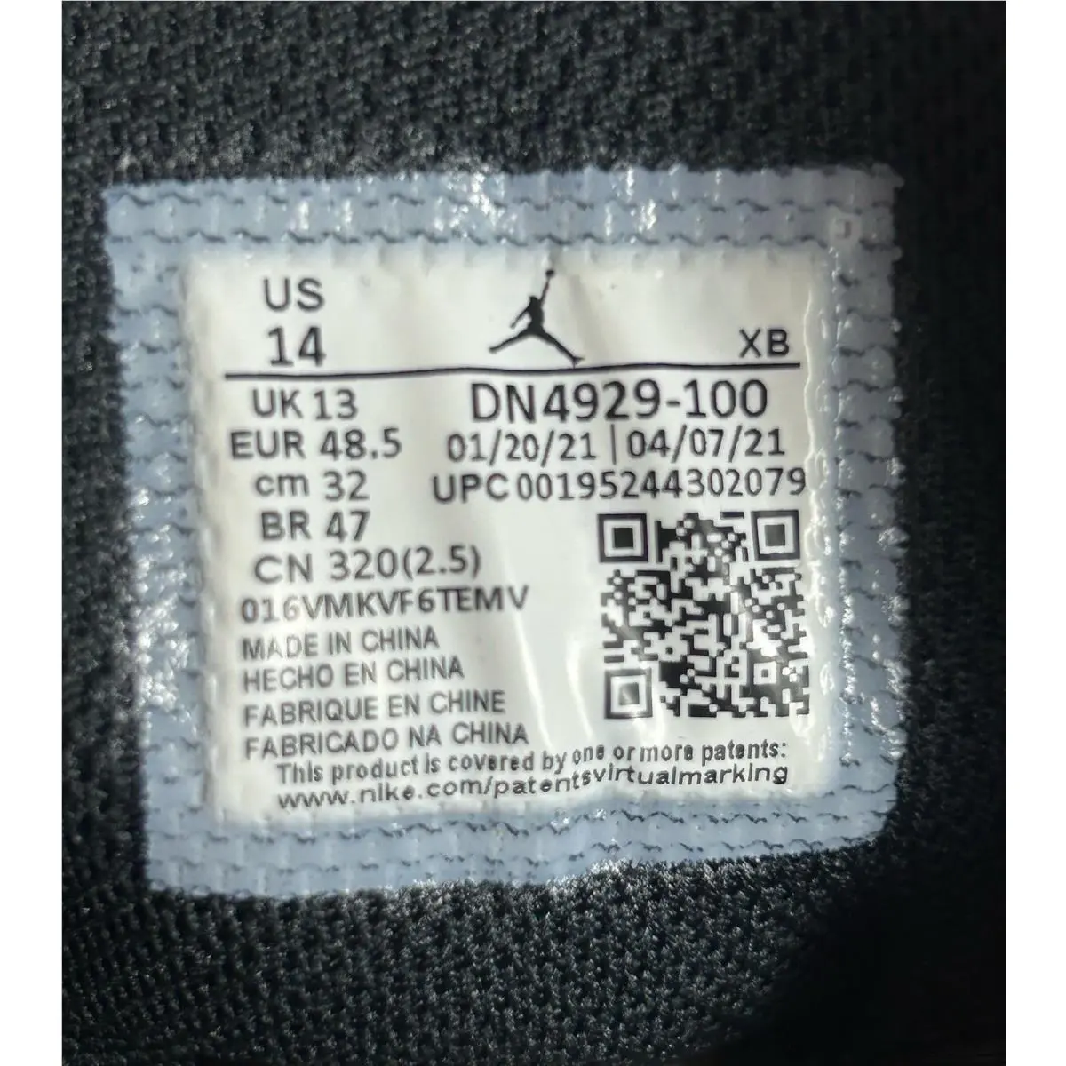 Nike shoes - Air Jordan 1 - Air - DN4929-100 - White/Total Orange/Team Orange 8
