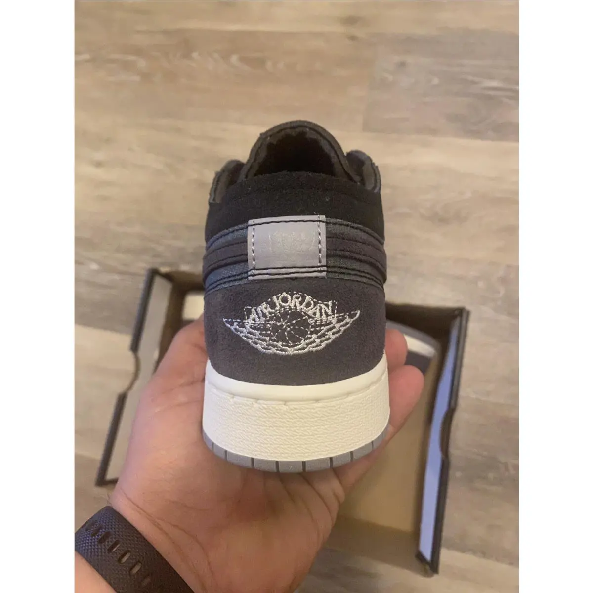 Nike shoes - Nike Air Jordan 1 Low - DV0478-001 - Black-Cement Grey-Light Graphite (UPC: 196149458113) 0