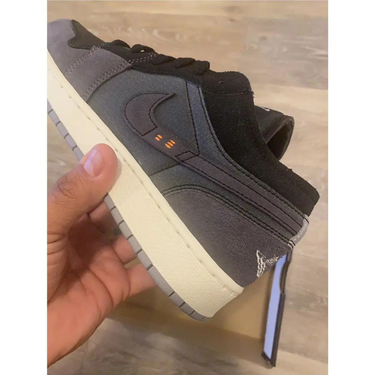 Nike shoes - Nike Air Jordan 1 Low - DV0478-001 - Black-Cement Grey-Light Graphite (UPC: 196149458113) 1