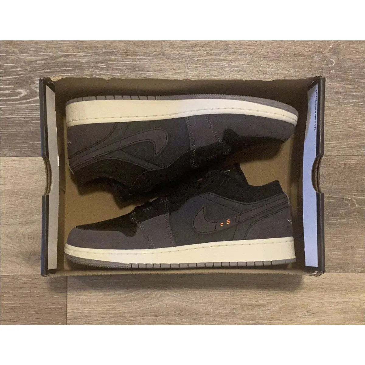 Nike shoes - Nike Air Jordan 1 Low - DV0478-001 - Black-Cement Grey-Light Graphite (UPC: 196149458113) 5