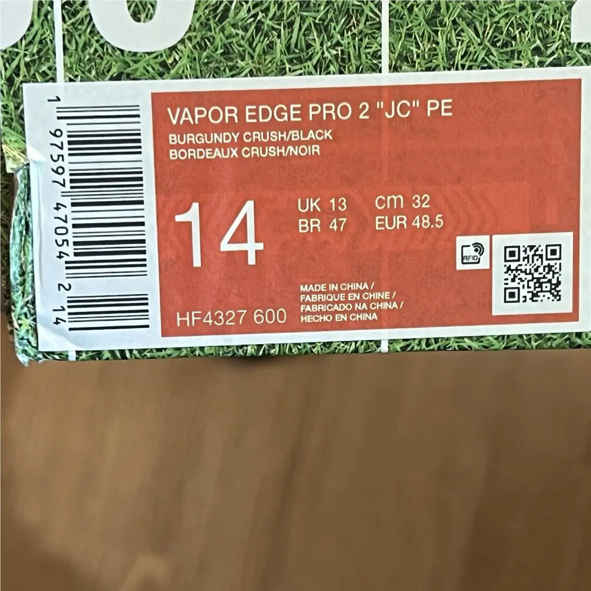 Nike shoes - Nike Vapor Edge - Vapor Edge - HF4327-600 - Red (UPC: 197597470542) 6
