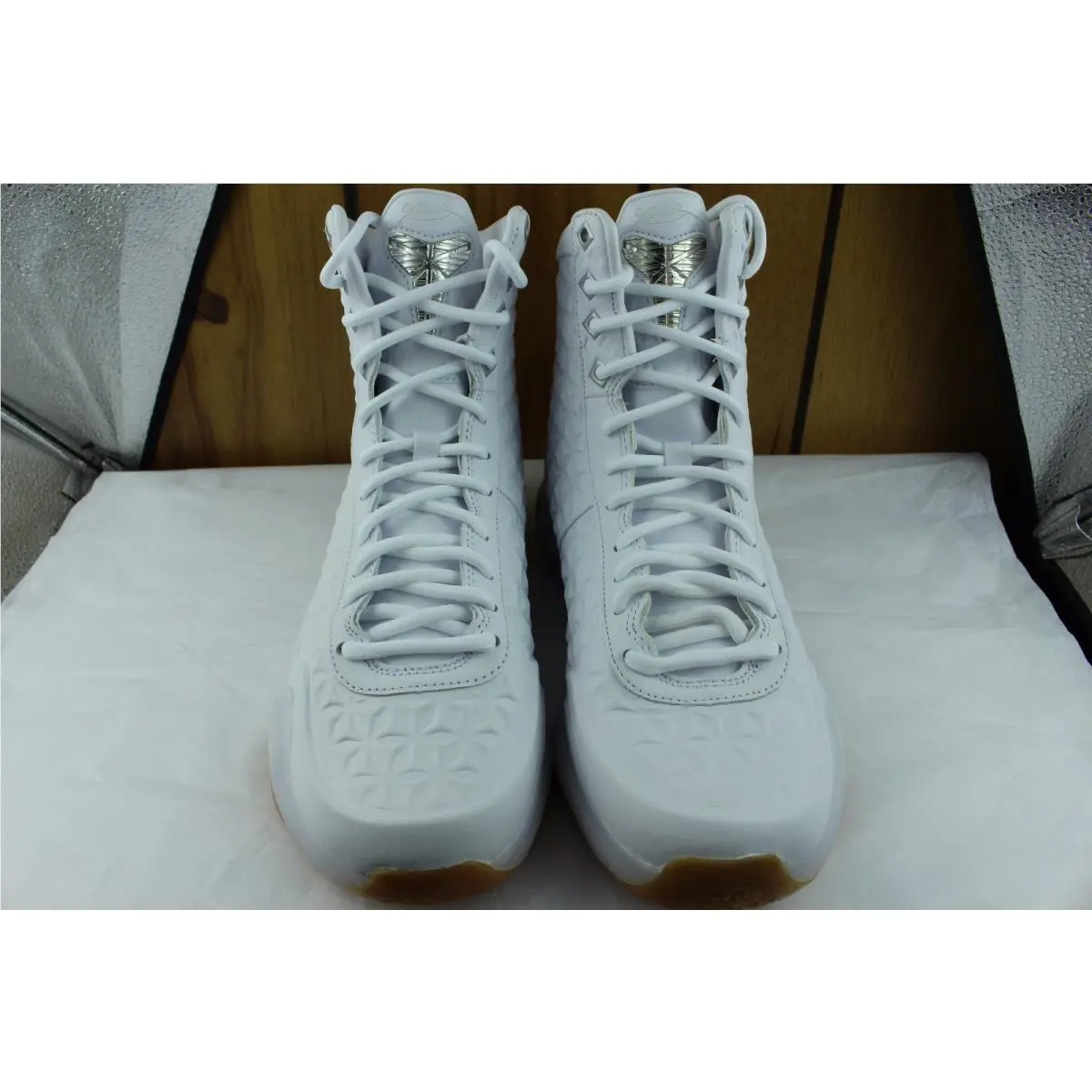 Nike shoes - WHITE, METALLIC SILVER, BRIGHT CITRUS (UPC: 883412459471) 3