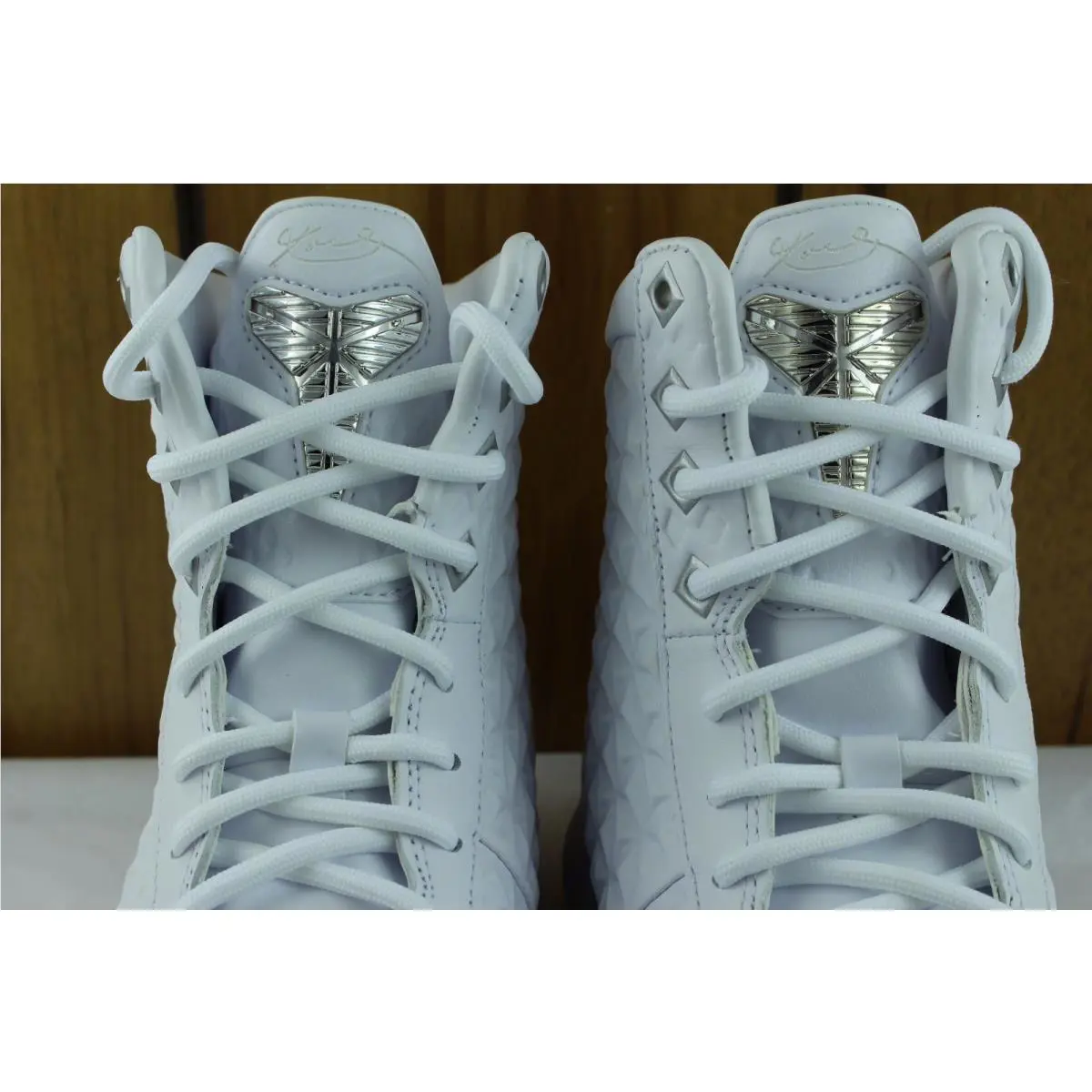 Nike shoes - WHITE, METALLIC SILVER, BRIGHT CITRUS (UPC: 883412459471) 5