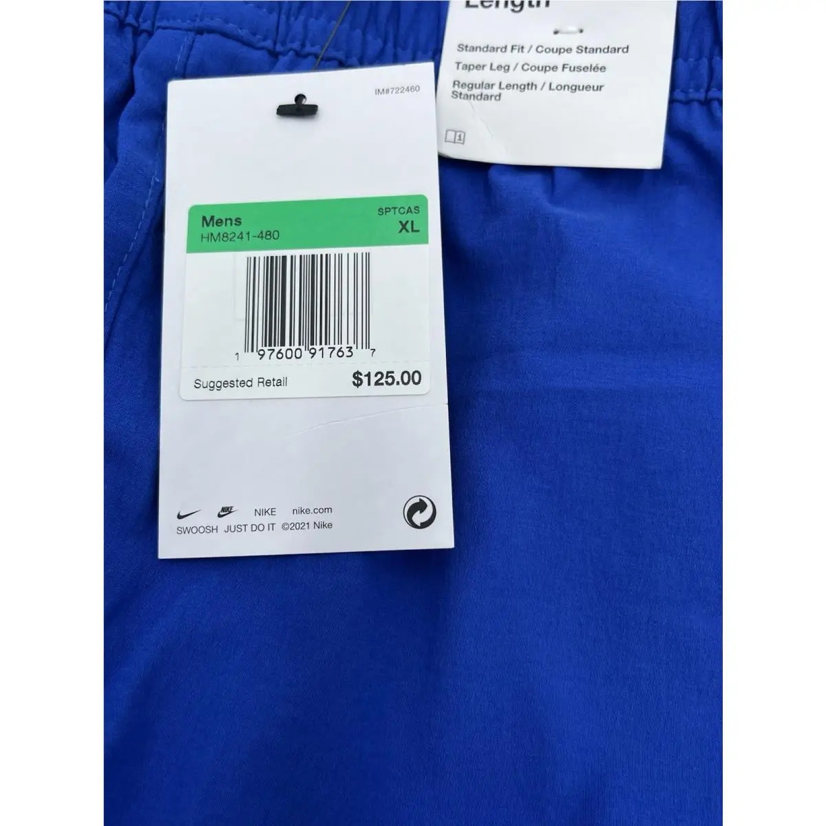 Nike clothing - Nike Tech - Tech - HM8241-480 - Blue (UPC: 0197600965287) 1