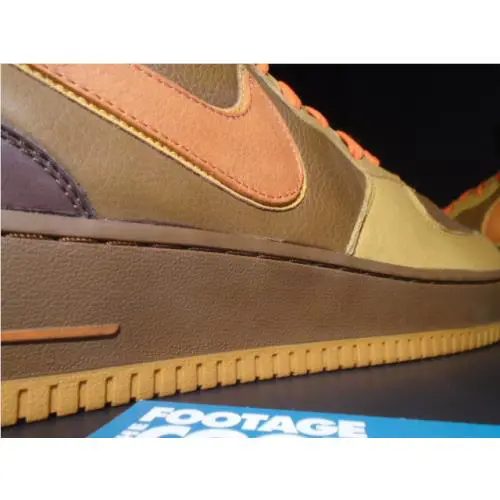 Nike shoes - Nike Air Force 1 Mid Premium QK - 315581-281 - Brown 0