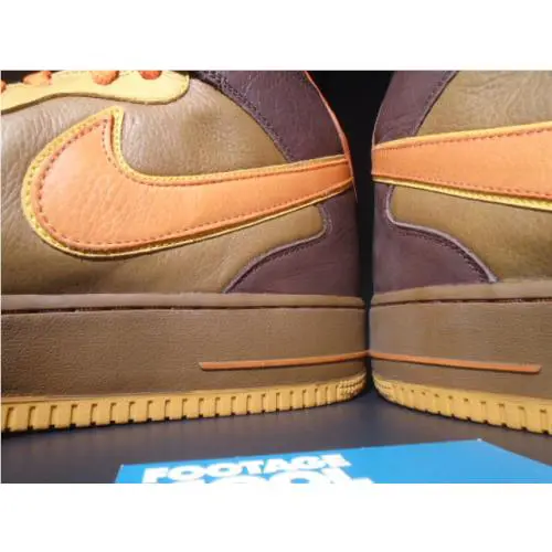 Nike shoes - Nike Air Force 1 Mid Premium QK - 315581-281 - Brown 2