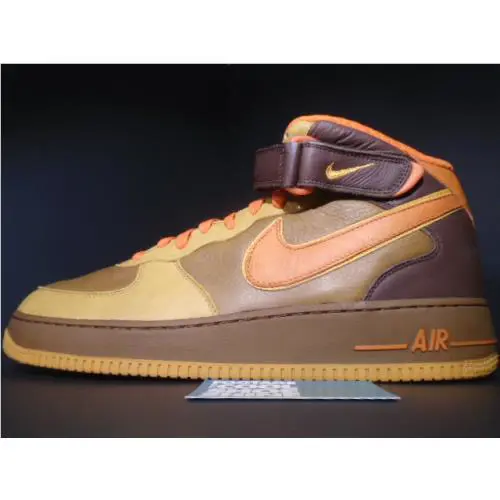 Nike shoes - Nike Air Force 1 Mid Premium QK - 315581-281 - Brown 4