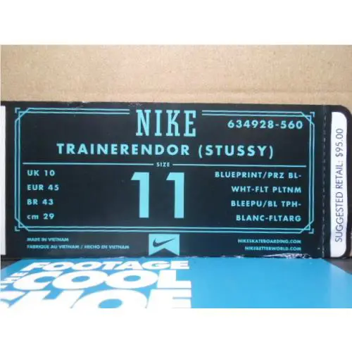Nike shoes - Nike Trainerendor SB - Trainerendor - 634928-560 - Blue 6