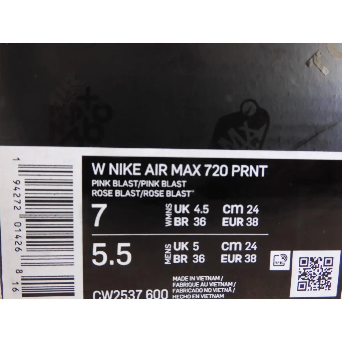 Nike shoes - Nike Air Max 720 - Air Max - CW2537600 - Pink (UPC: 194272014268) 3