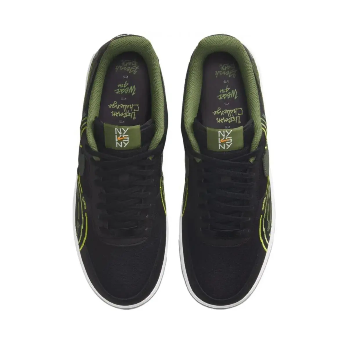 Nike shoes - Air Force 1 07 LV8 - DV2123-001 - Black (UPC: 0195870583446) 3