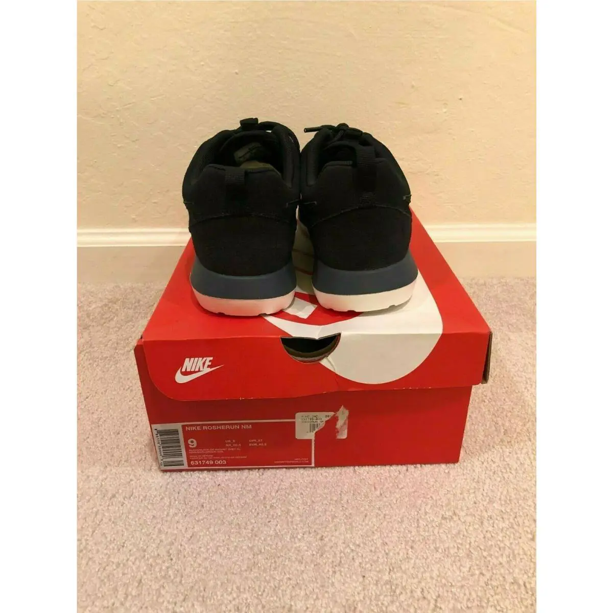 Nike shoes - Black, Dark Magnet Grey and Sail (UPC: 885178504440) 2