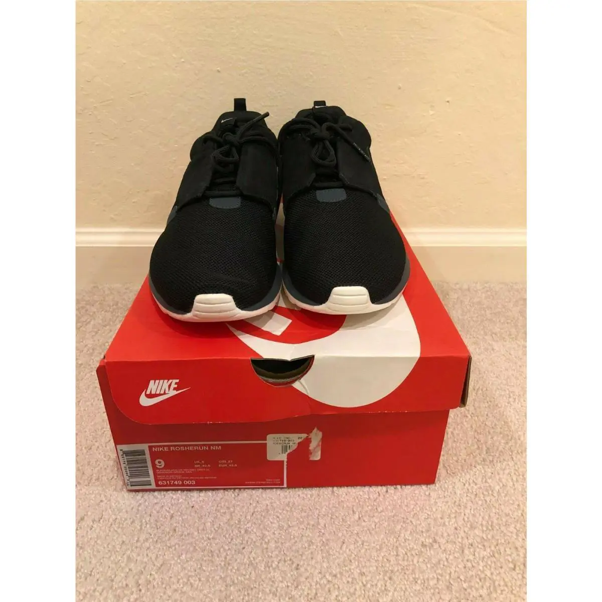 Nike shoes - Black, Dark Magnet Grey and Sail (UPC: 885178504440) 1