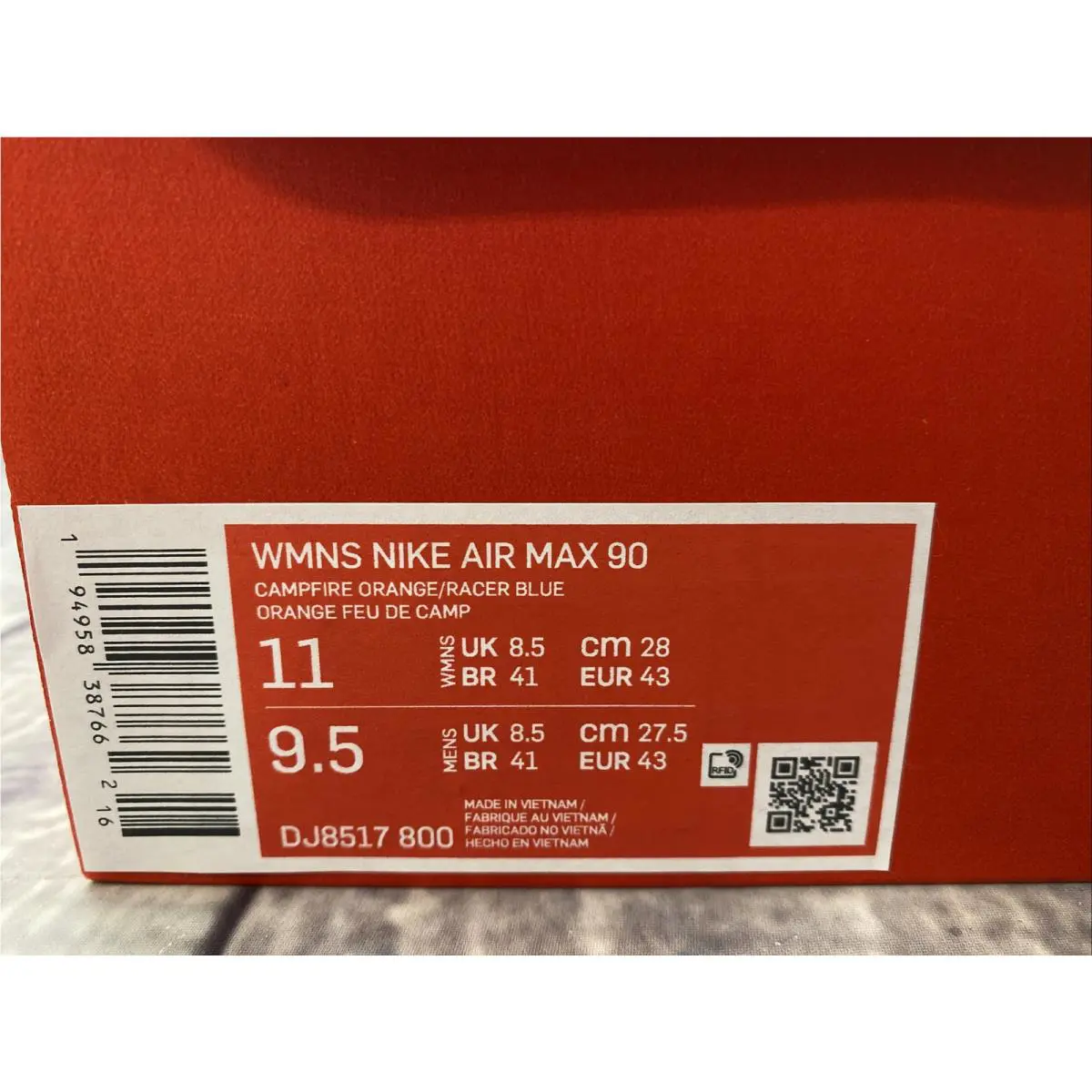 Nike shoes - Nike Air Max 90 - Air Max - DJ8517-800 - White 10