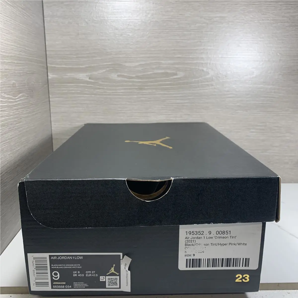 Nike shoes - Nike Air Jordan 1 - Air - Black 12