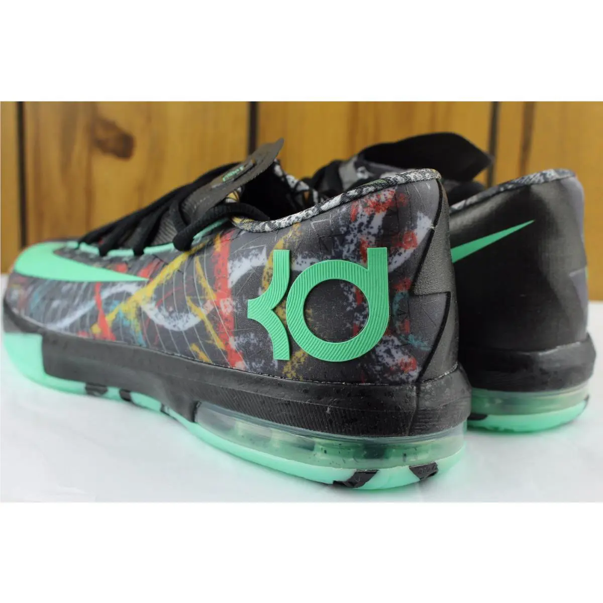 Nike shoes - Multi-color/Green Glow/Black 8