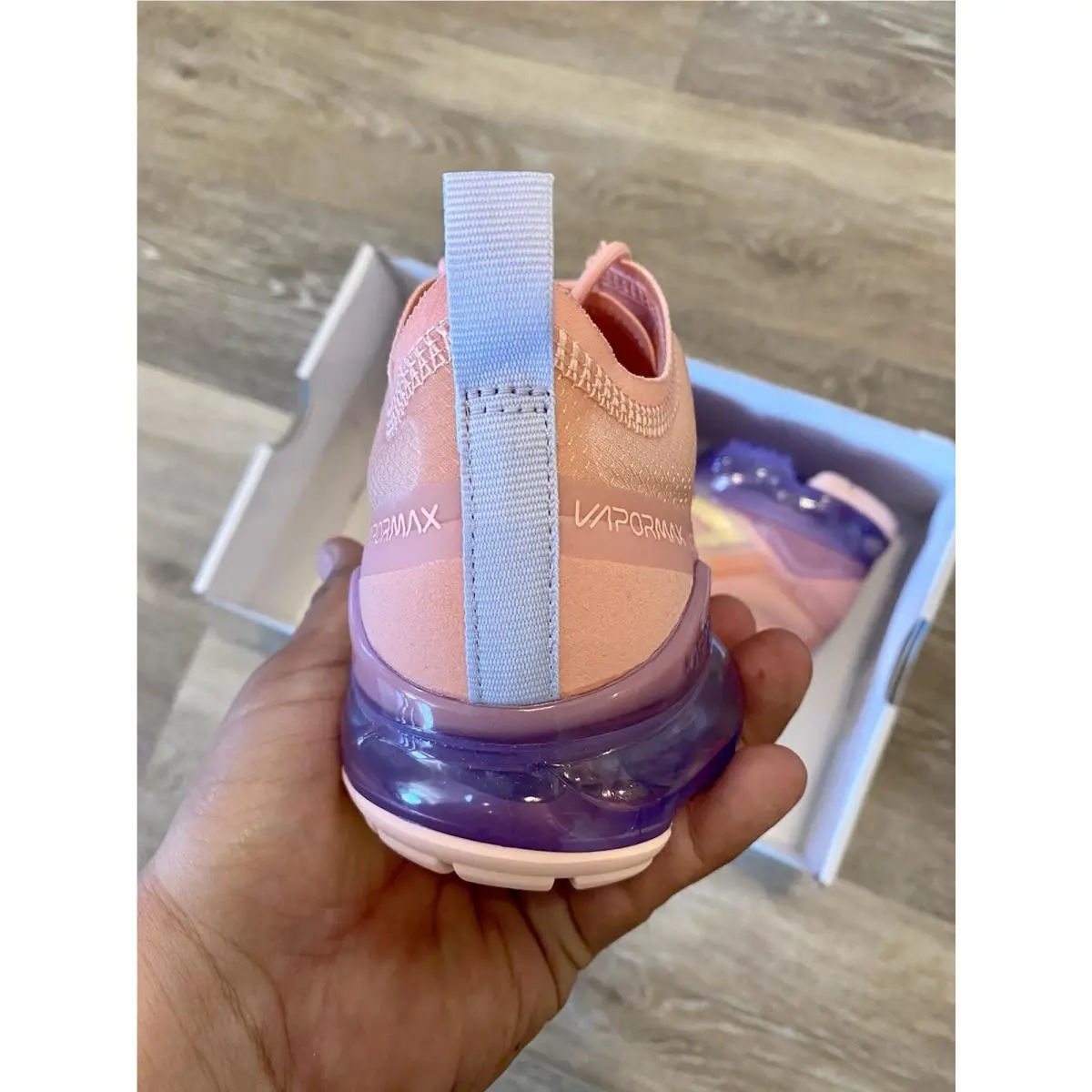 Nike shoes - Nike Air VaporMax 2019 - Air VaporMax - AR6632-603 - Bleached Coral-Amethyst Tint (UPC: 193145543393) 0