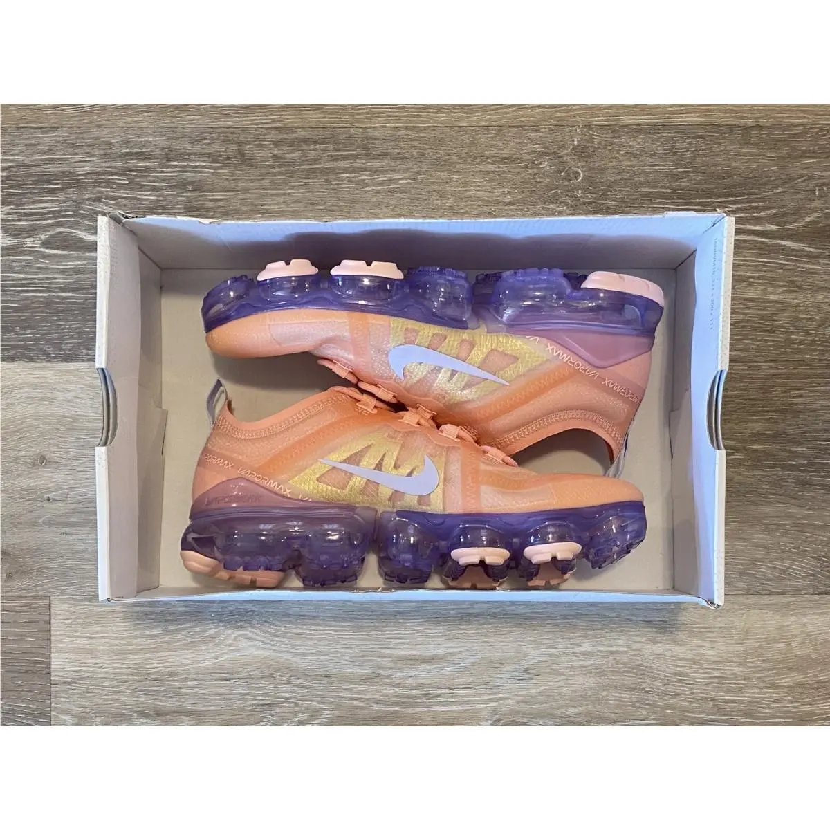 Nike shoes - Nike Air VaporMax 2019 - Air VaporMax - AR6632-603 - Bleached Coral-Amethyst Tint (UPC: 193145543393) 5