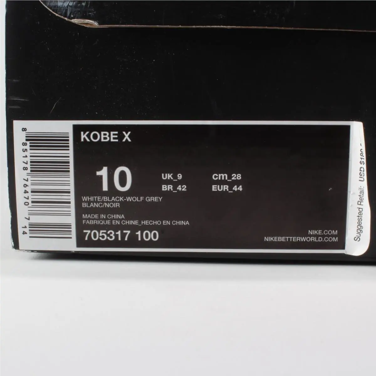 Nike shoes Kobe - White 1