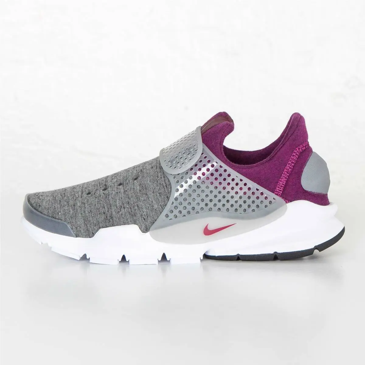 Nike shoes - Nike Sock Dart - Sock Dart - 834669-006 - Grey Heather/Cool Grey-Mulberry 2