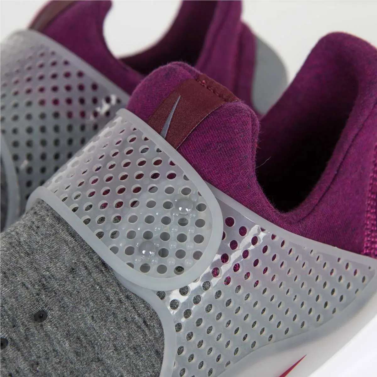 Nike shoes - Nike Sock Dart - Sock Dart - 834669-006 - Grey Heather/Cool Grey-Mulberry 3