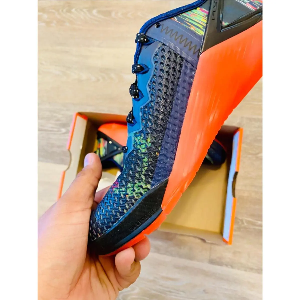 Nike shoes - Nike Metcon 6 Flyease - Metcon Flyease - DB3794-400 - Blue Void/Flash Crimson/Flat Silver/Vivid Purple, Manufacturer: Blue Void/Flash Crimson/Flat Silver/Vivid Purple (UPC: 194499433255) 2