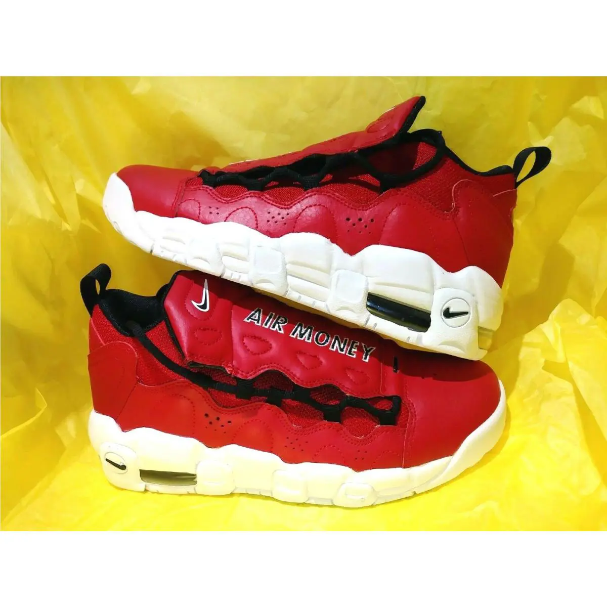 Nike shoes - Nike Air More Money - Air More Money - AH5215-601 - Red 8
