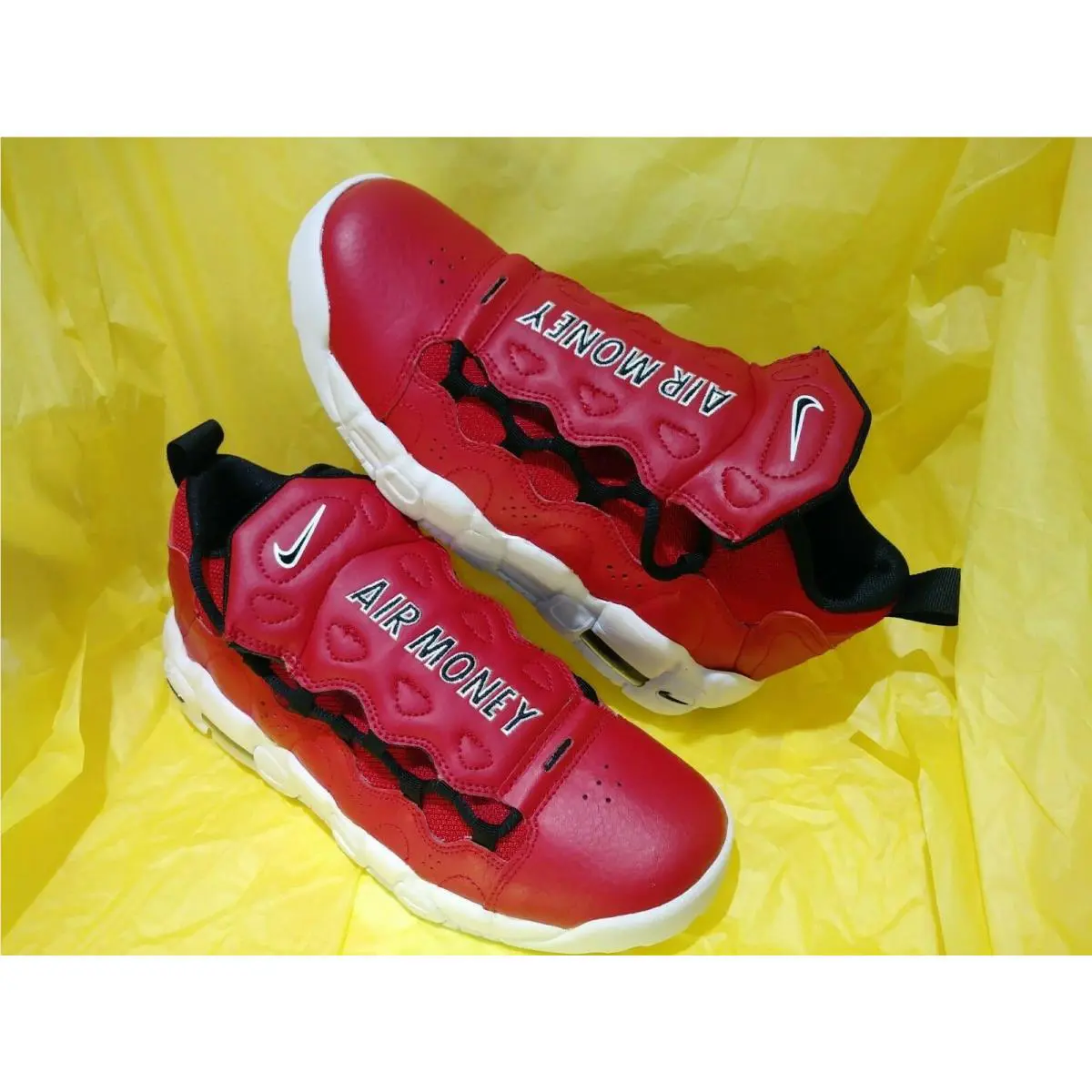 Nike shoes - Nike Air More Money - Air More Money - AH5215-601 - Red 2