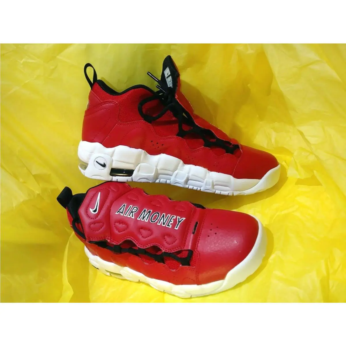 Nike shoes - Nike Air More Money - Air More Money - AH5215-601 - Red 4