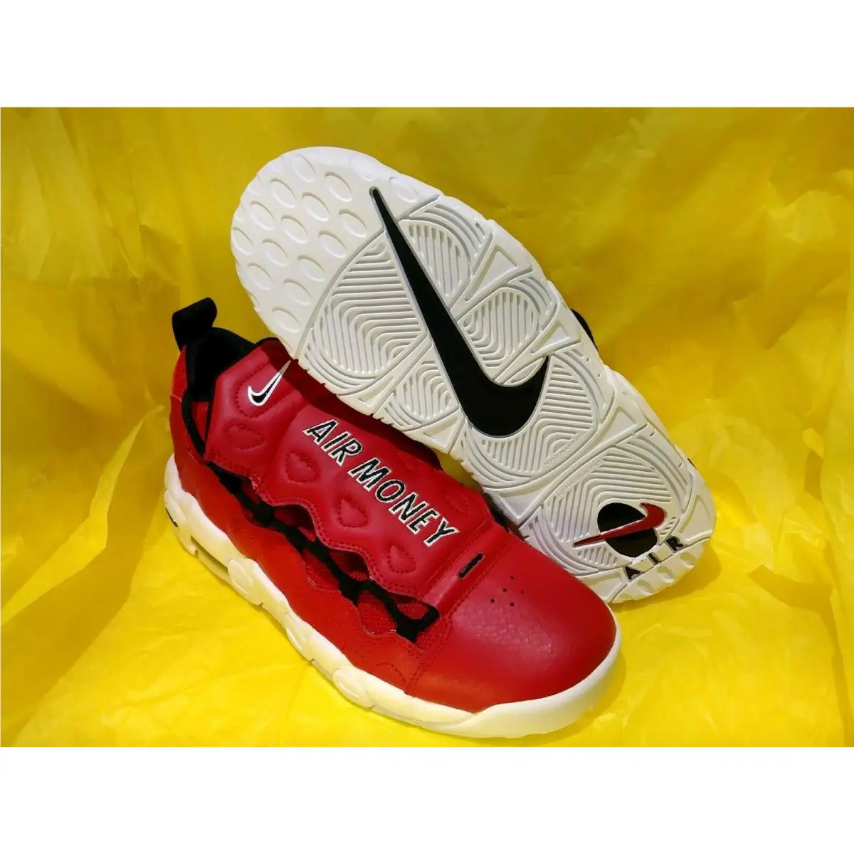 Nike shoes - Nike Air More Money - Air More Money - AH5215-601 - Red 5