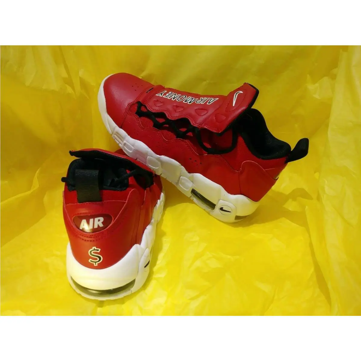 Nike shoes - Nike Air More Money - Air More Money - AH5215-601 - Red 6