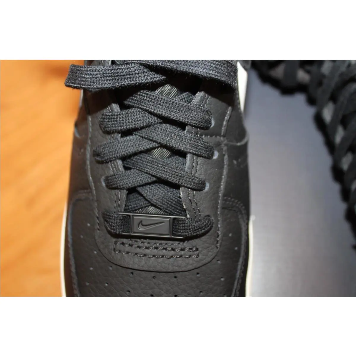 Nike shoes - Nike Air Force 1 - Air Force - Black (UPC: 196153963849) 1