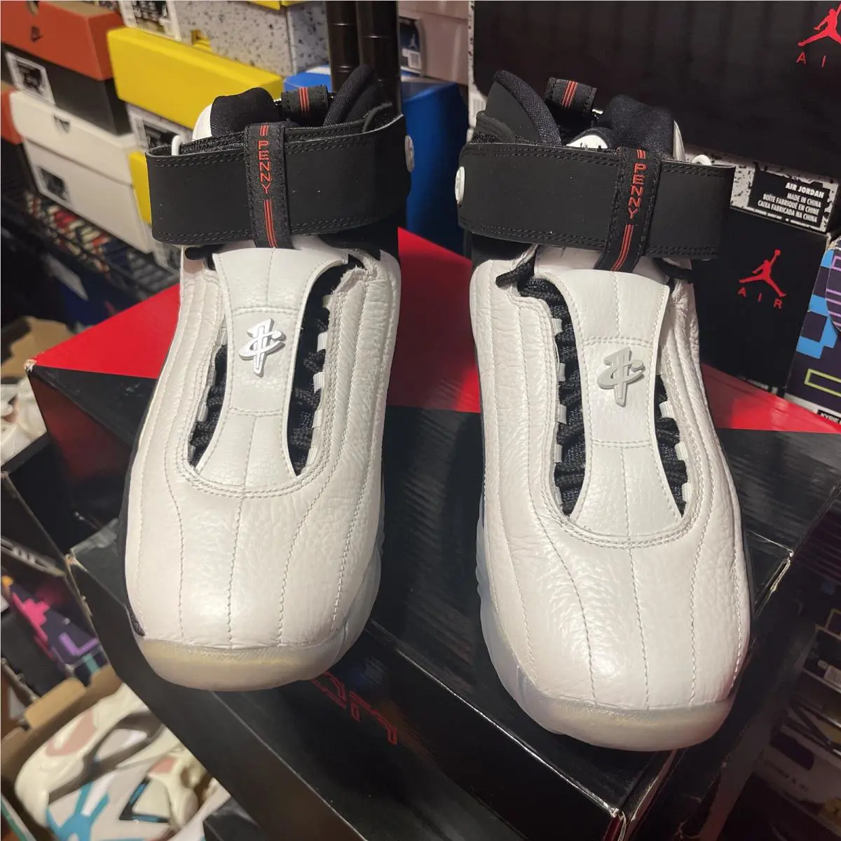 Nike shoes - Nike Air Penny IV - Air Penny - 864018-101 - White 0
