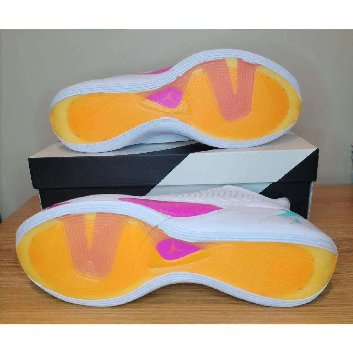 Nike shoes - Jordan Luka 1 - Luka - DN1772-164 - WHITE/FIRE PINK/DYNAMIC TURQUOISE 3