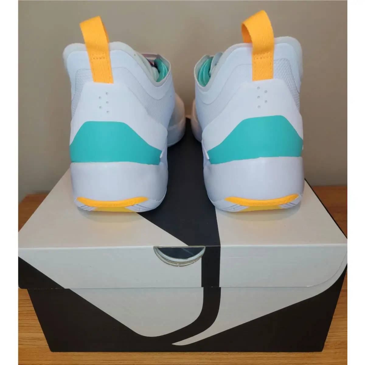 Nike shoes - Jordan Luka 1 - Luka - DN1772-164 - WHITE/FIRE PINK/DYNAMIC TURQUOISE 4