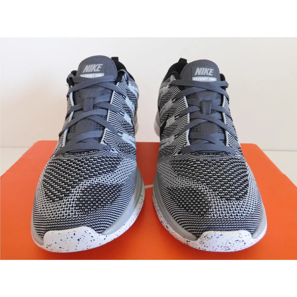 Nike shoes - Nike Flyknit One+ - Flyknit - Gray (UPC: 685068584435) 1