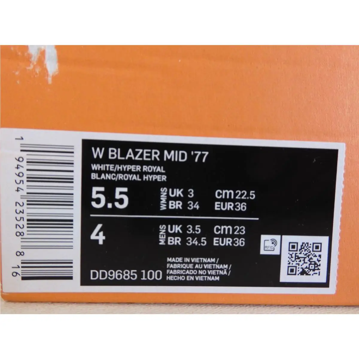 Nike shoes - Nike Blazer 77 - Blazer - White (UPC: 194954235288) 3