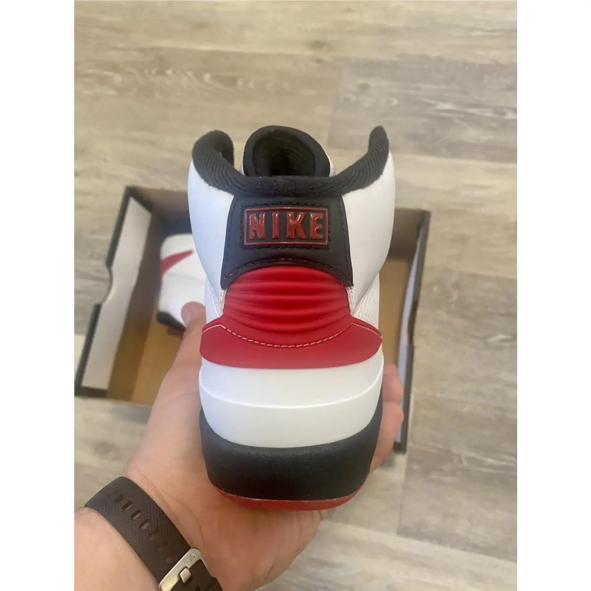 Nike shoes - Air Jordan 2 Retro - Air Retro - DX2591-106 - White-Black-Varsity Red (UPC: 196152074010) 0