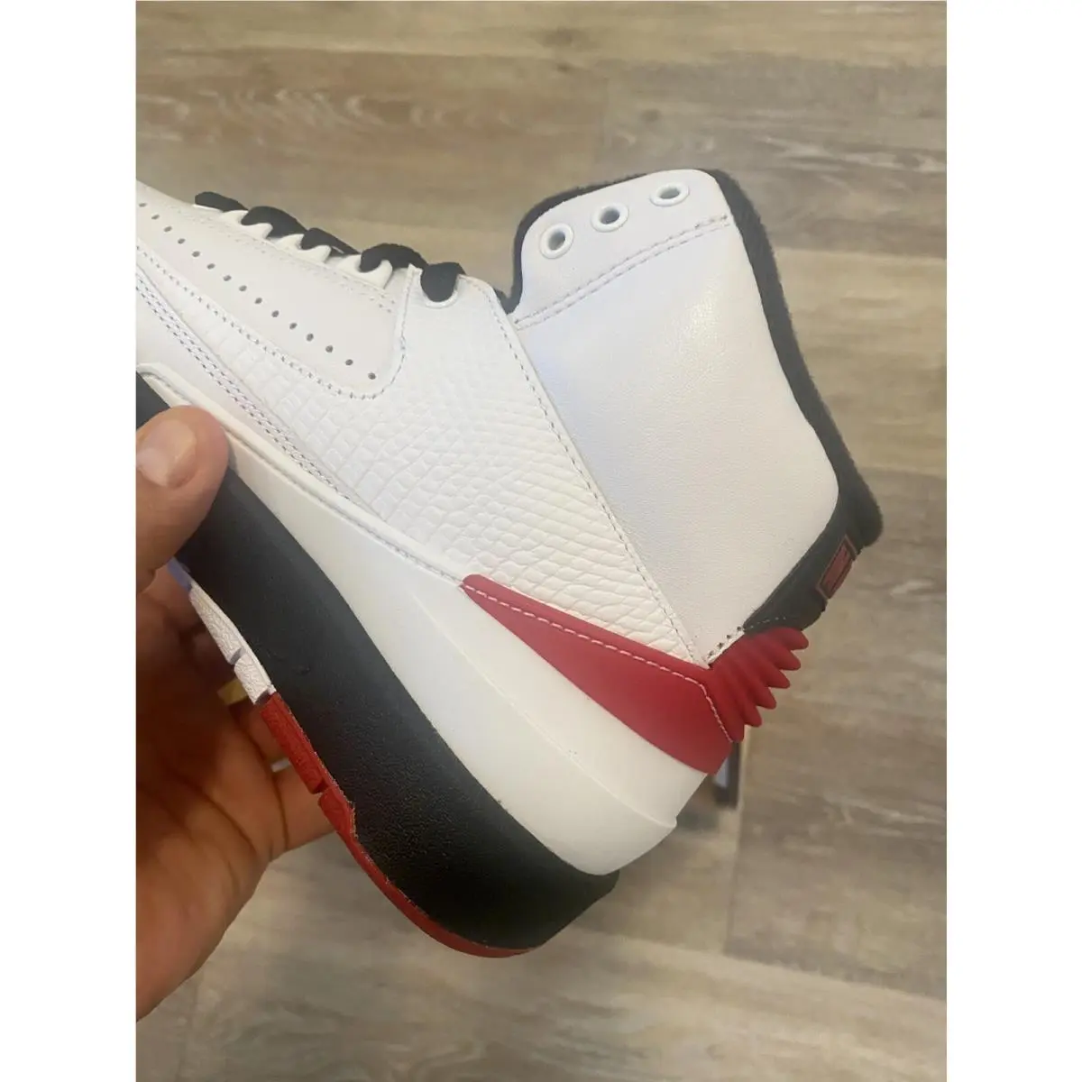 Nike shoes - Air Jordan 2 Retro - Air Retro - DX2591-106 - White-Black-Varsity Red (UPC: 196152074010) 1