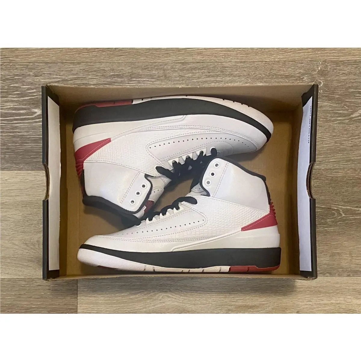 Nike shoes - Air Jordan 2 Retro - Air Retro - DX2591-106 - White-Black-Varsity Red (UPC: 196152074010) 5